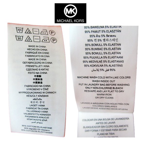 **SOLD**MICHAEL Michael Kors NWOT CLEMENTINE Stud MK Circle Shirt Dress L - Picture 11 of 12